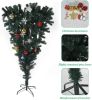 5 Ft Upsidedown Premium Artificial Christmas Tree with Solid Metal Stand;  Festive Indoor and Outdoor Decoration